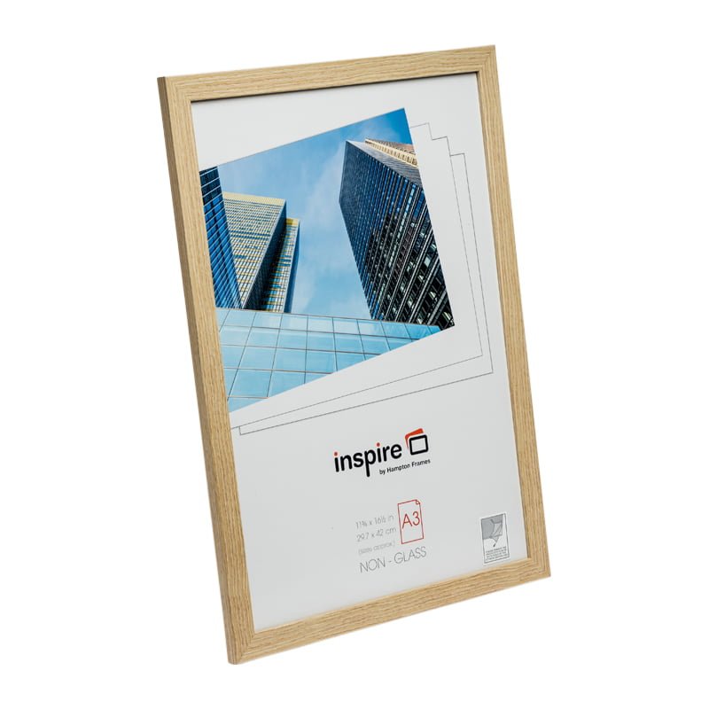 Pack of 6 Oslo A3 Natural Certificate/Poster Frames