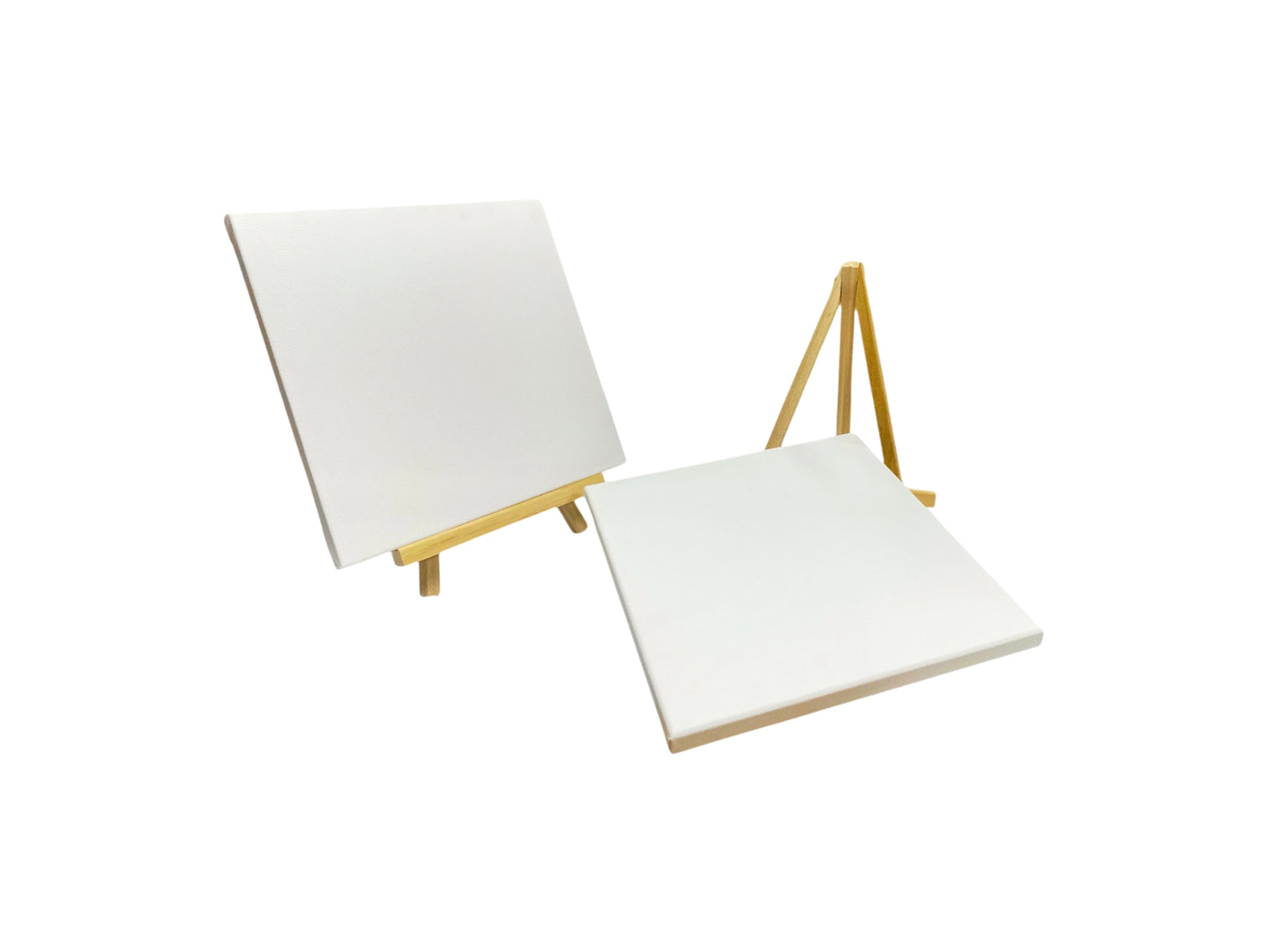 Pack of 48 25x25cm Canvas Easel Set