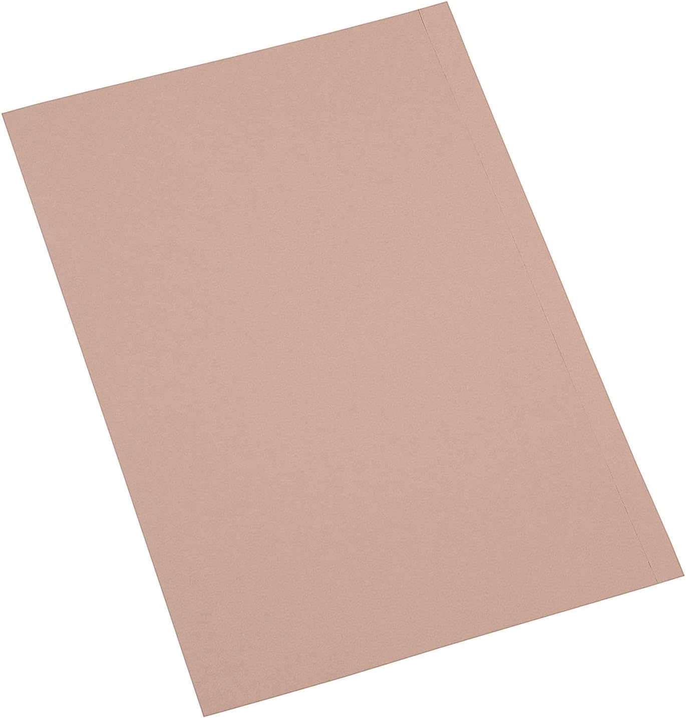 Q-Connect Square Cut Folder Lightweight 180gsm Foolscap Buff (Pack of 100) KF26032