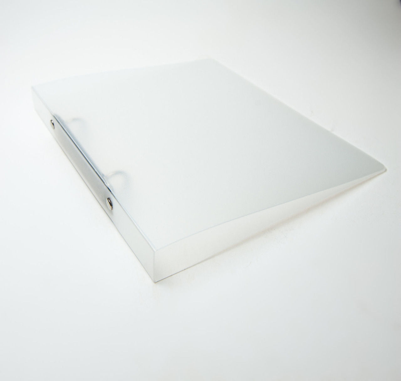 A5 Slim Clear Translucent Ringbinder