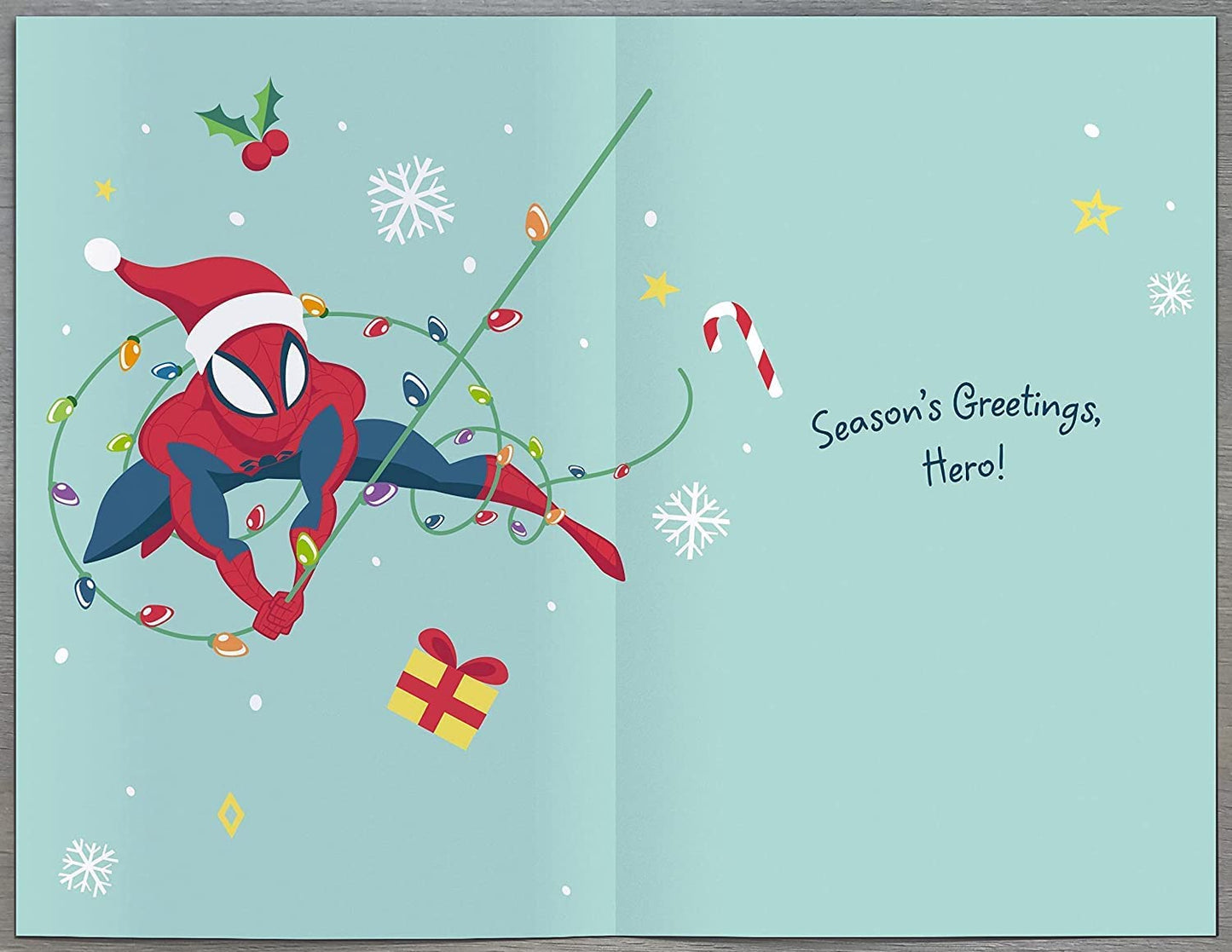 Disney Marvel Spider-Man Nephew Christmas Card