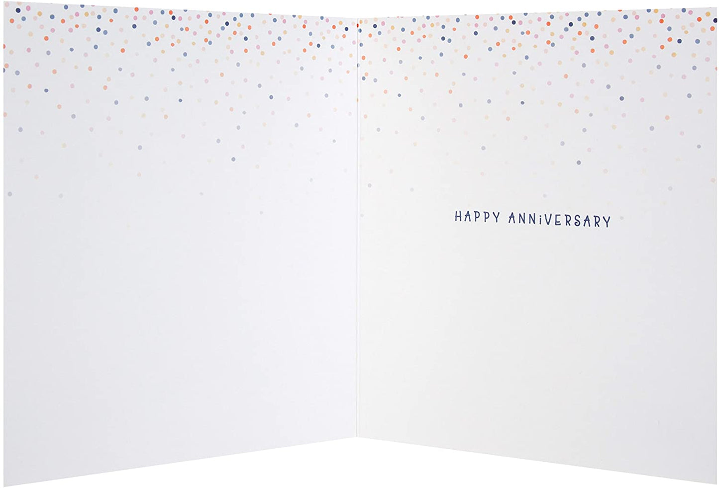Anniversary Card Love Laughter and Life Together Sparkling Design