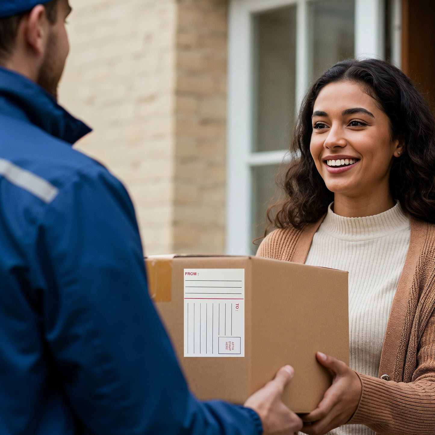 Pack of 42 Return Address 80x110mm Printed Labels