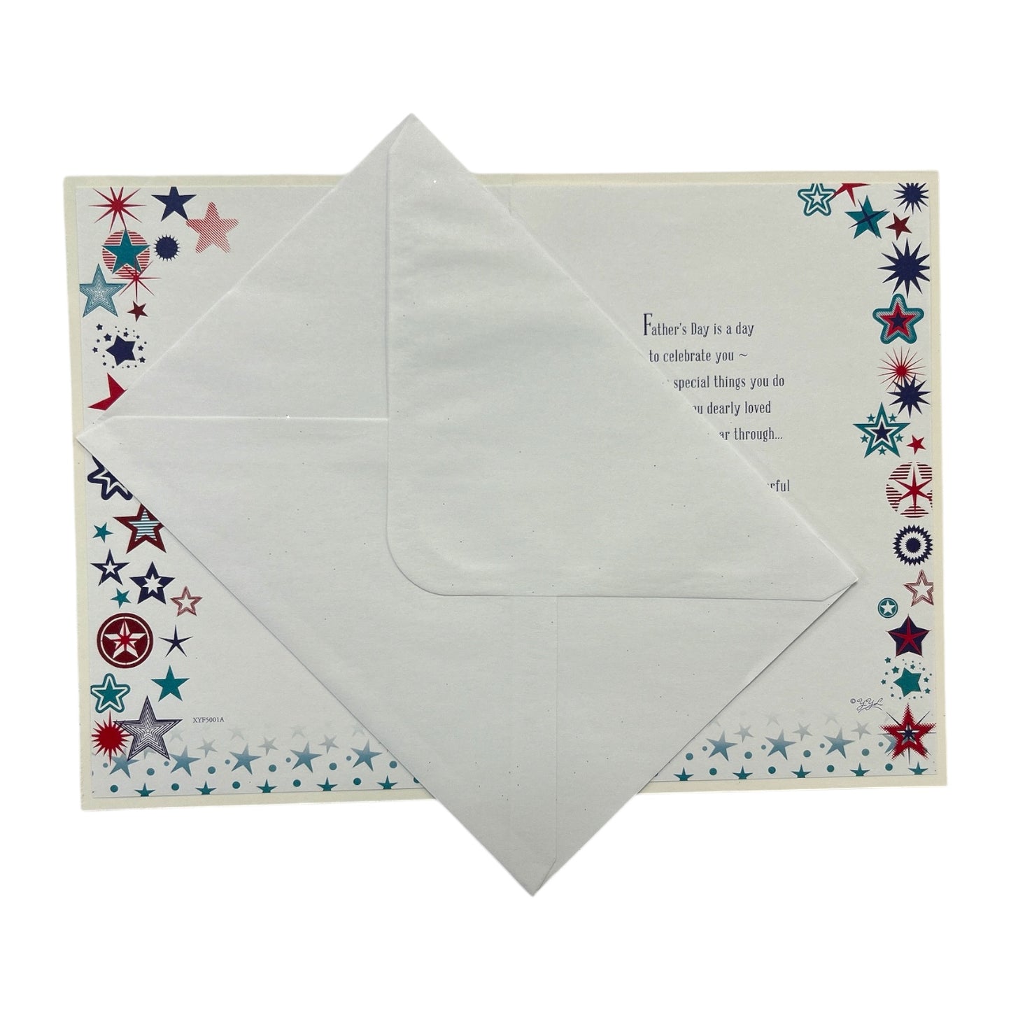 To My Partner Star Burst Design Father's Day Card