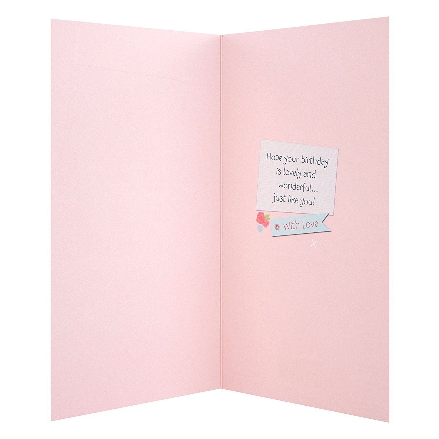 Forever Friends Goddaughter Birthday Card "With Love" 