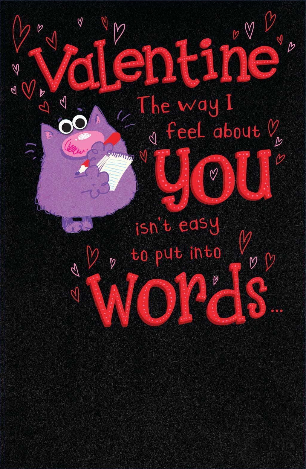 Way I Feel Valentine's Day Card