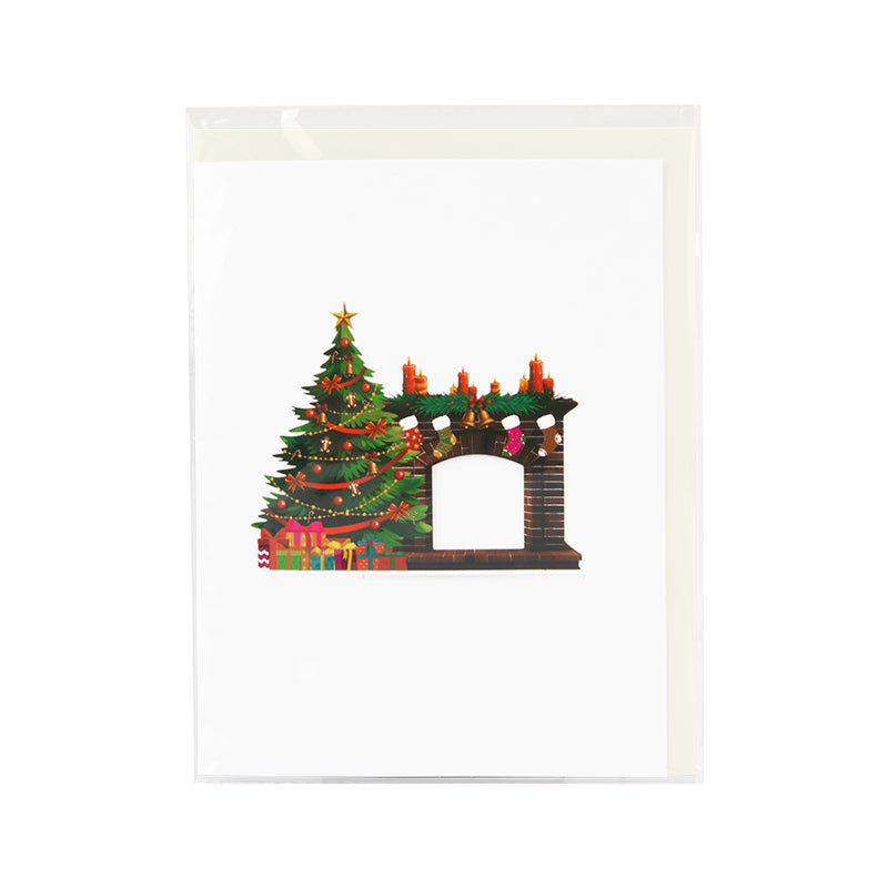 Fireside Cheer 3D Pop Up Christmas Money Gift Card