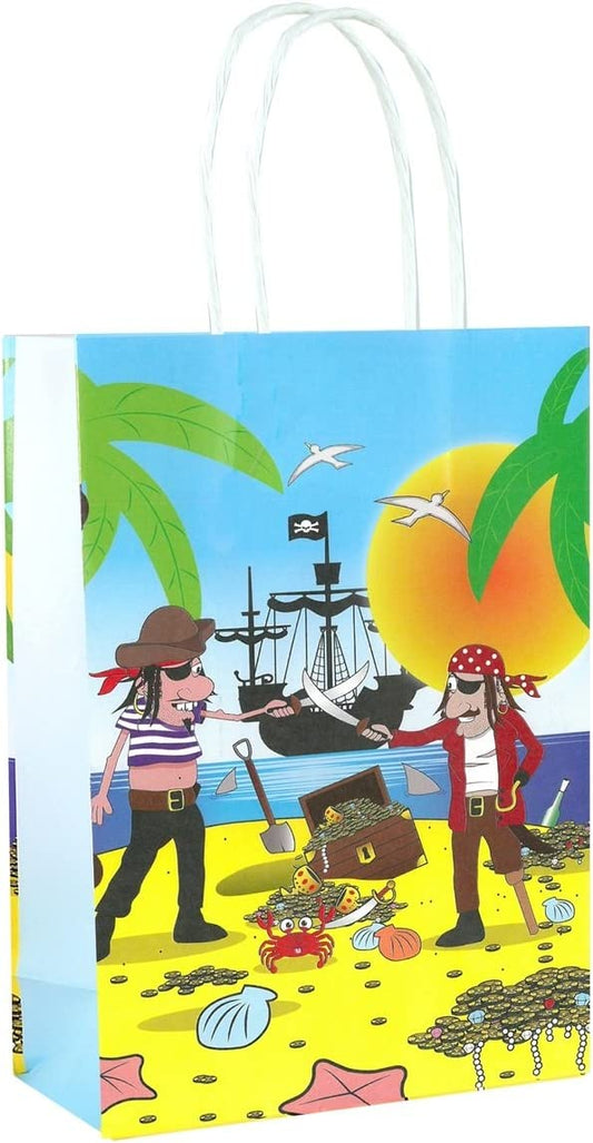 Pirate Paper Party Bag with Handles