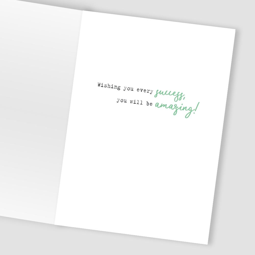 On Your New Job Congratulations Card