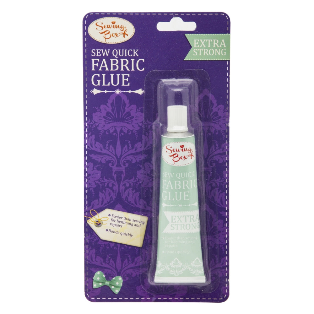 Pack of 12 Sew Quick Fabric Glue 30ml