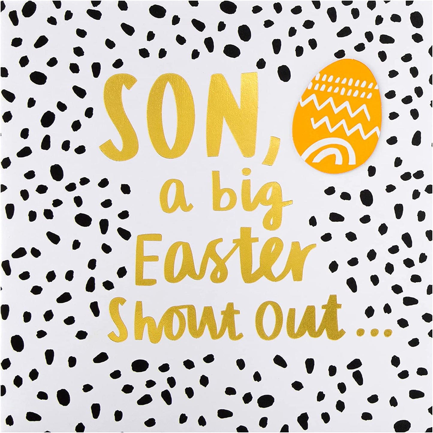 Son Big Shout Out Design Easter Card