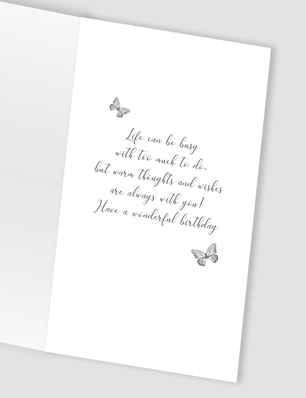 Embellished Floral Birthday Cake Happy Birthday Friend Card