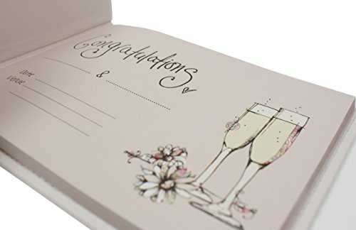 CONGRATULATIONS Wedding Day Guest Book
