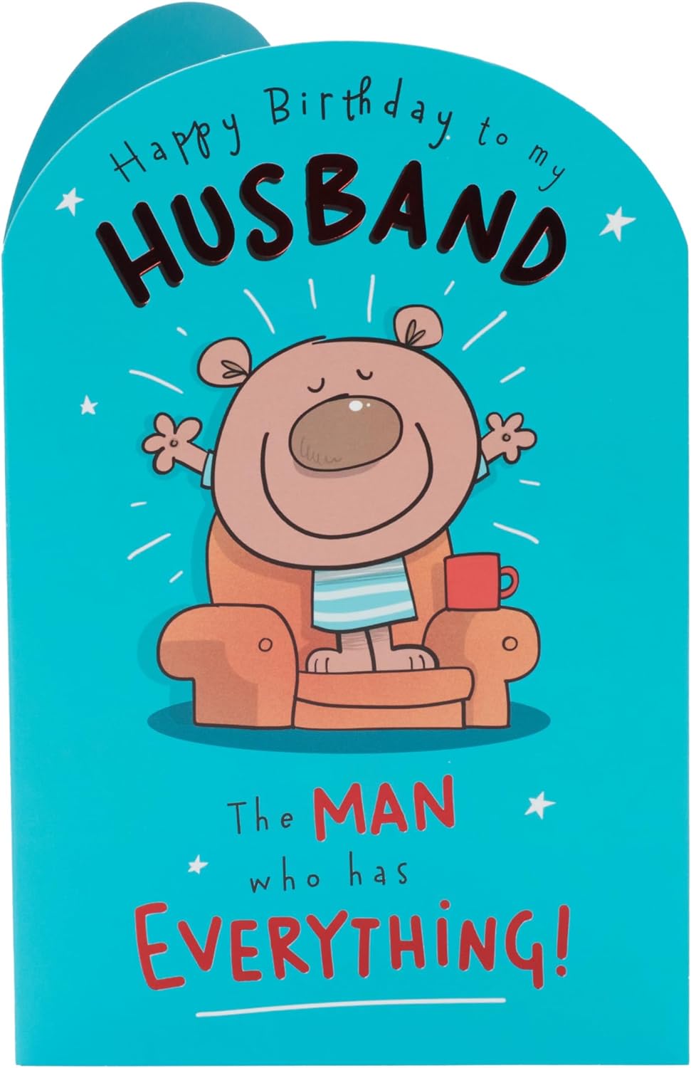 Funny Design Husband Birthday Card