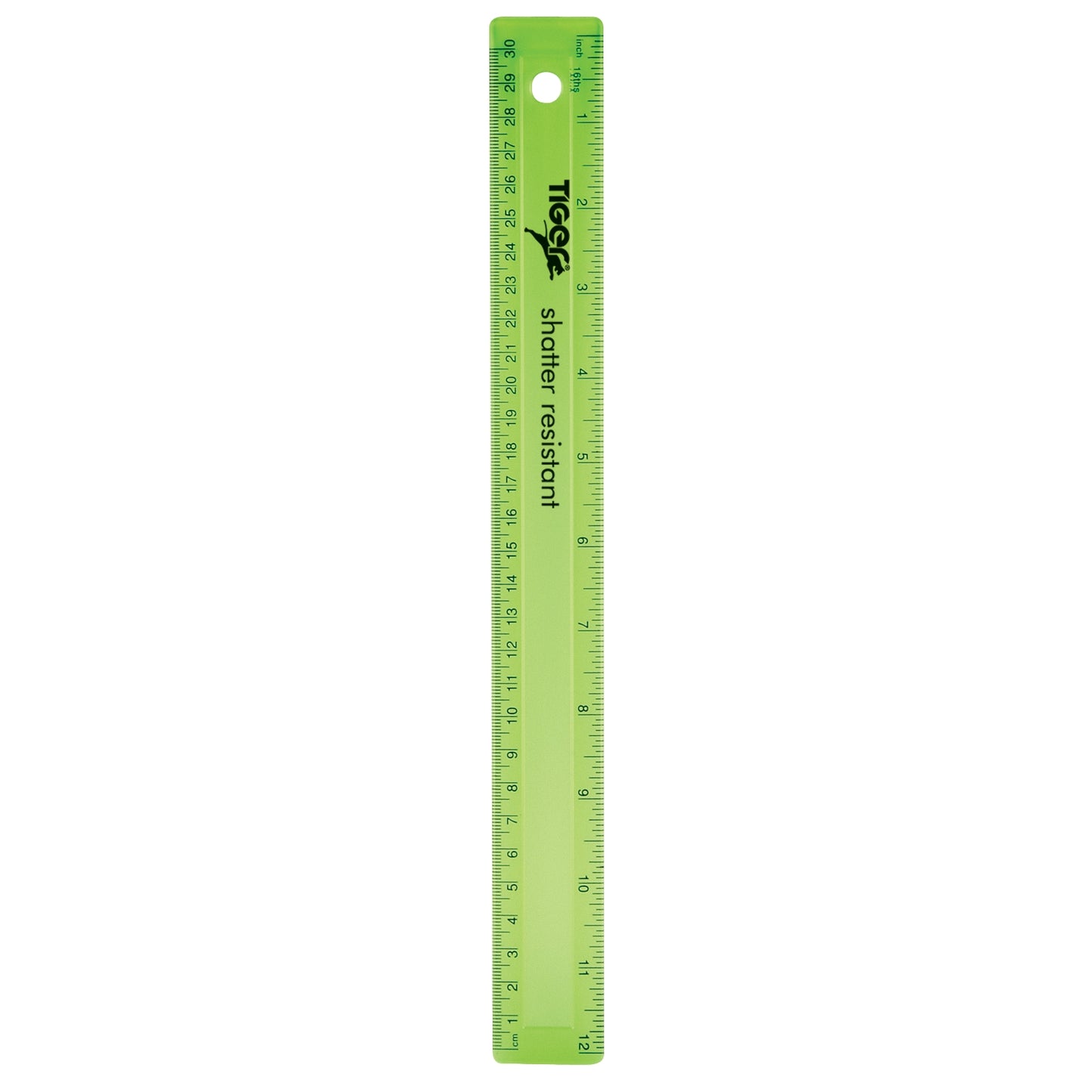 30cm Shatter Resistant Ruler Assorted Colours