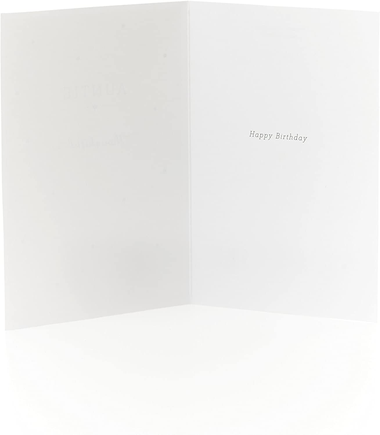 Auntie Birthday Card with Lovely Words