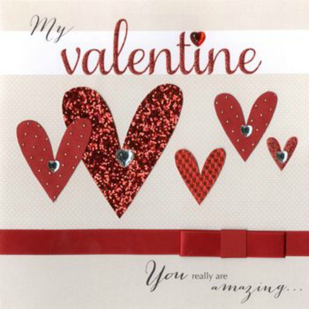 You Really Are Amazing Luxury Valentine's Day Card