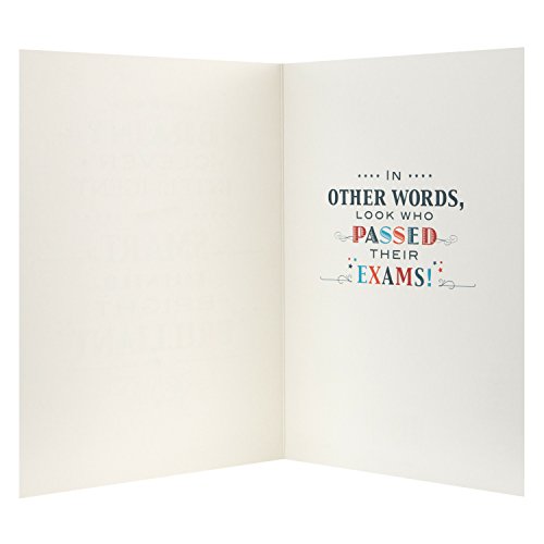 Exam Congratulation Card 'Brainy'