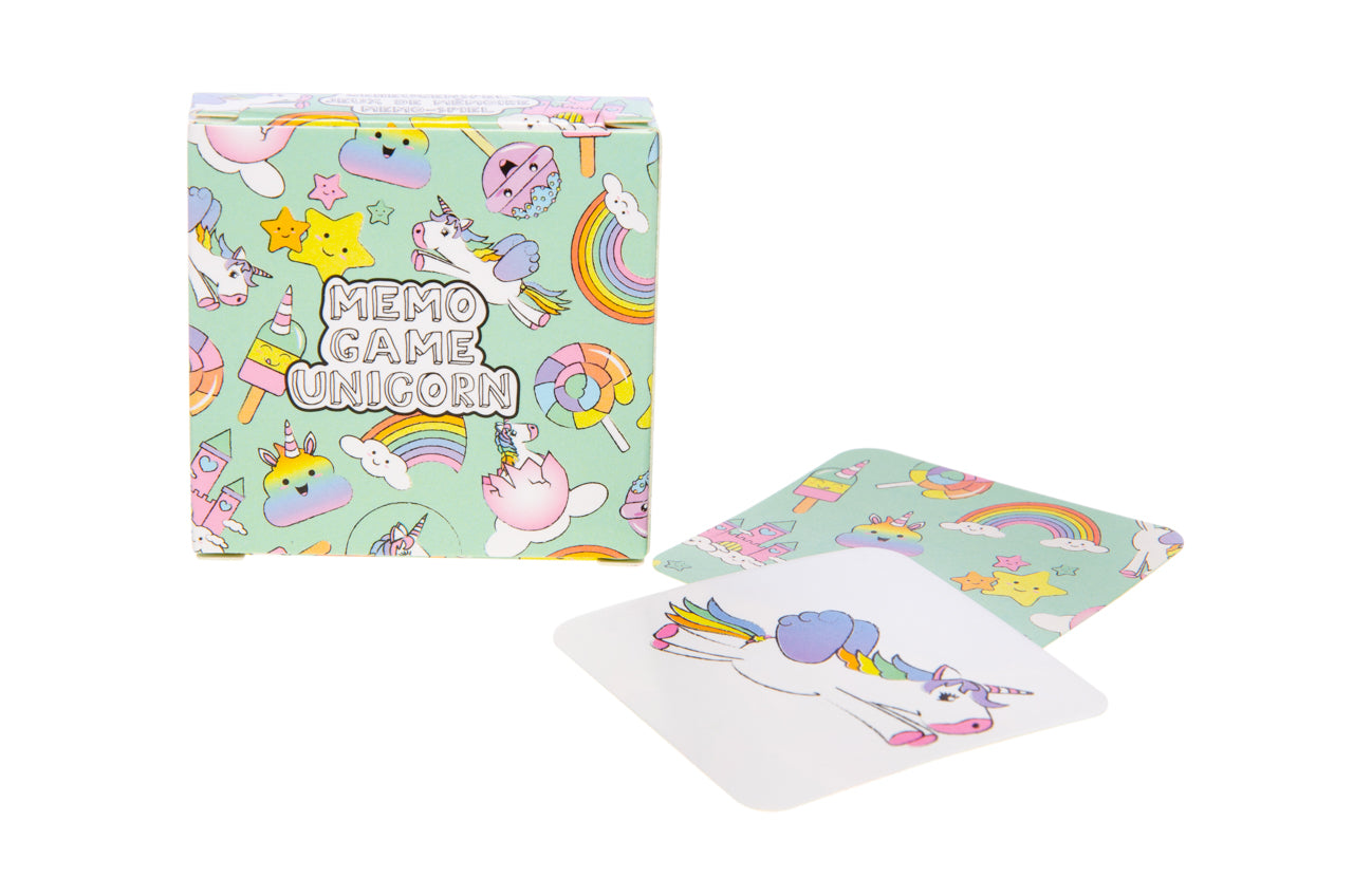 Unicorn Mini Memory Game 28 Cards