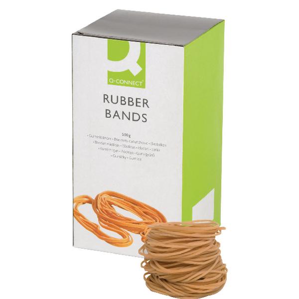 Q-Connect Rubber Bands No.18 76.2 x 1.6mm 500g