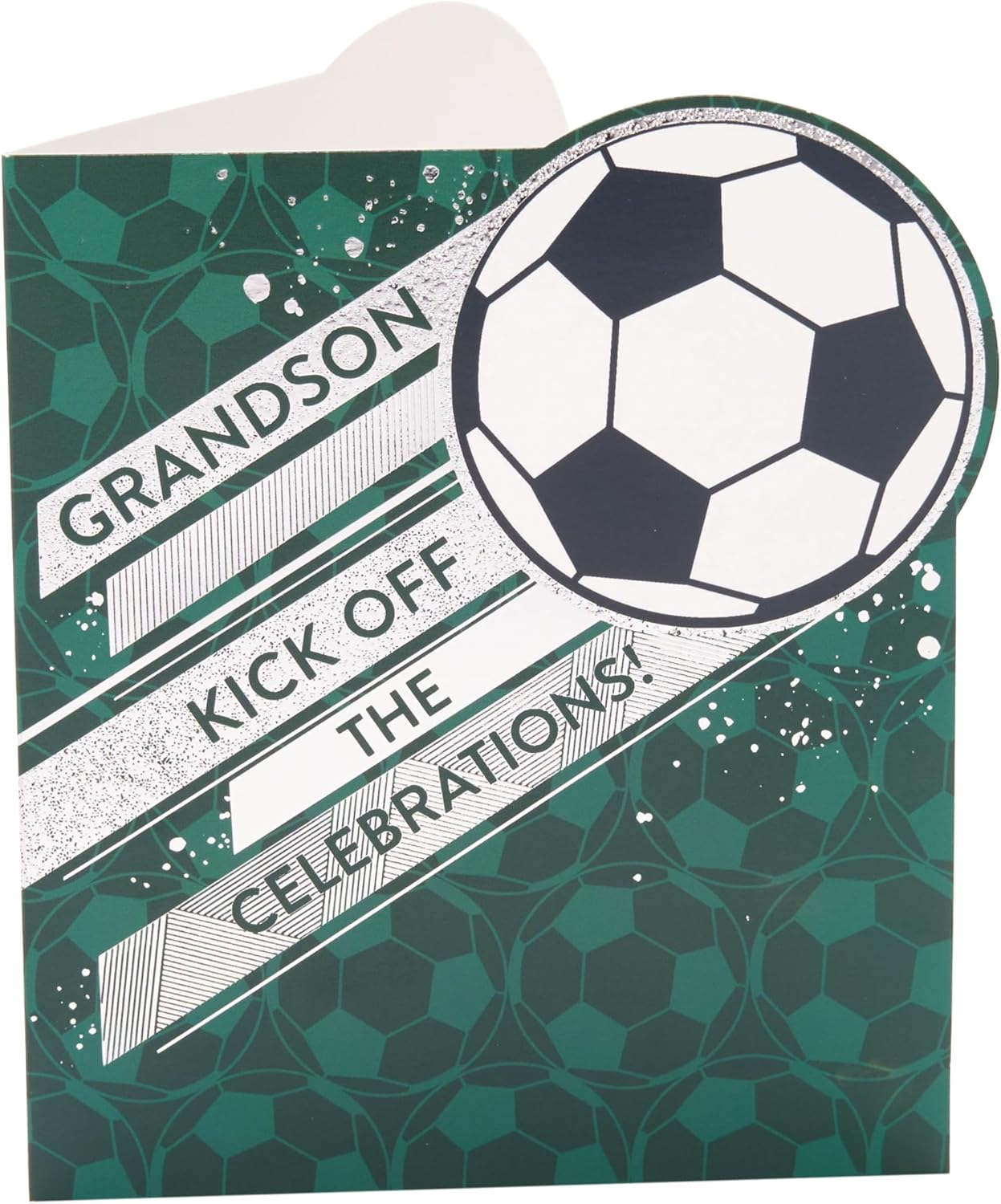 Football Design Grandson Birthday Card