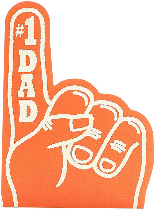 Foam Hand No. 1 Father's Day Card 