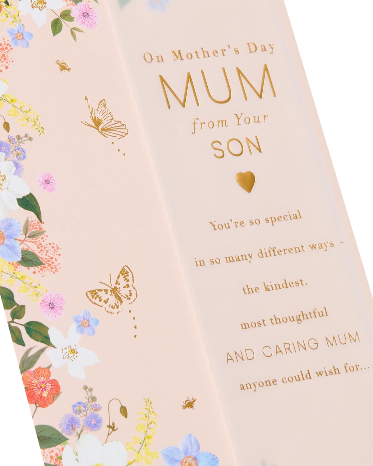 RHS Floral Design For Mum From Son Mother's Day Card