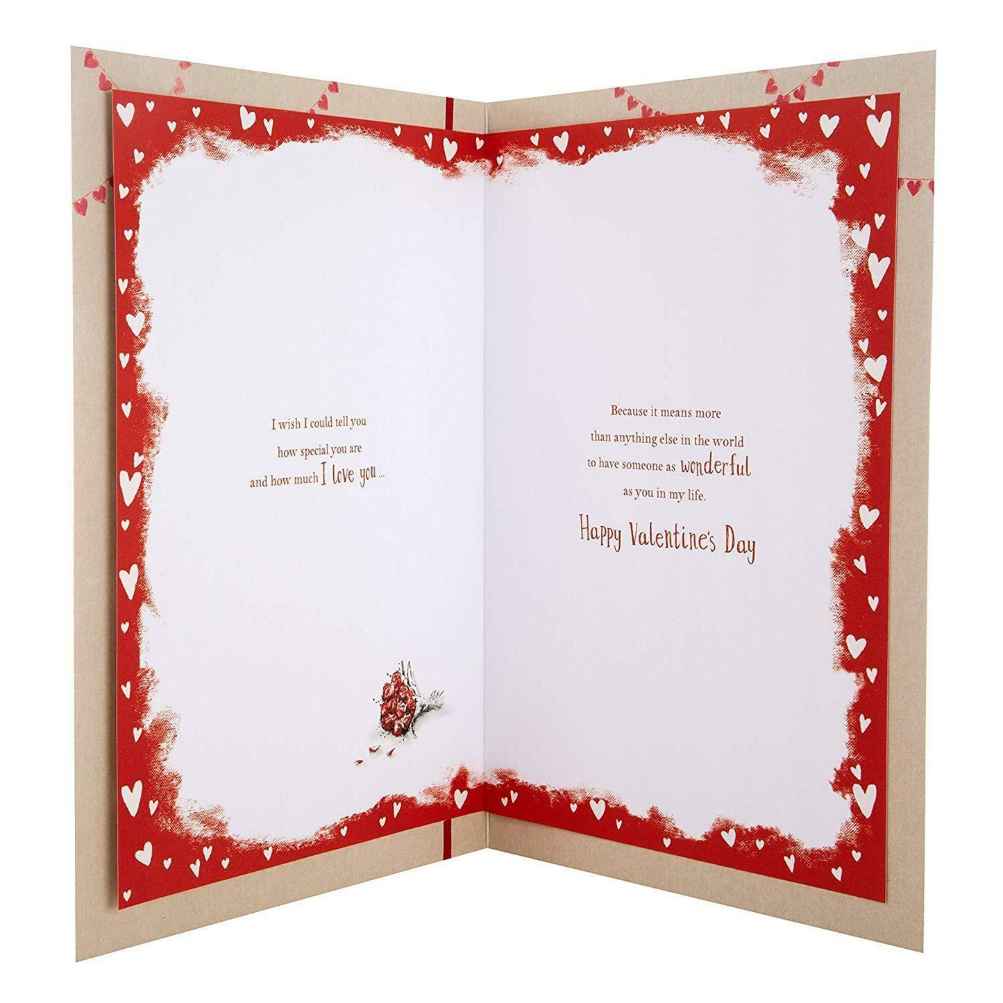 One I Love Valentine's Day Card 'Wonderful'