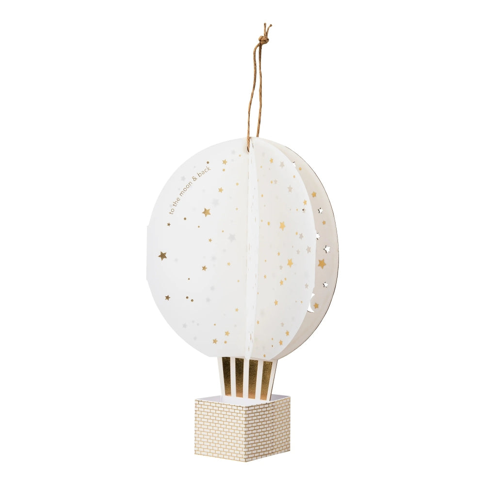 Premium 3D Hot Air Balloon Greeting Card Paper Fables