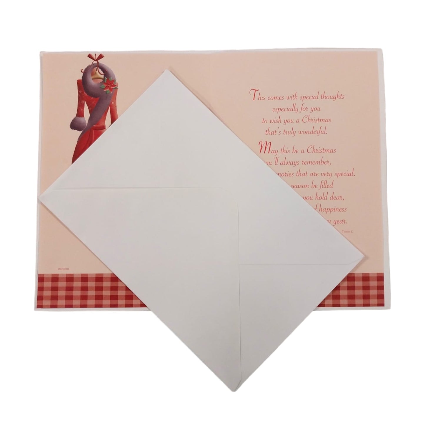 Dear Daughter Sweet Sentimental Verse Christmas Card