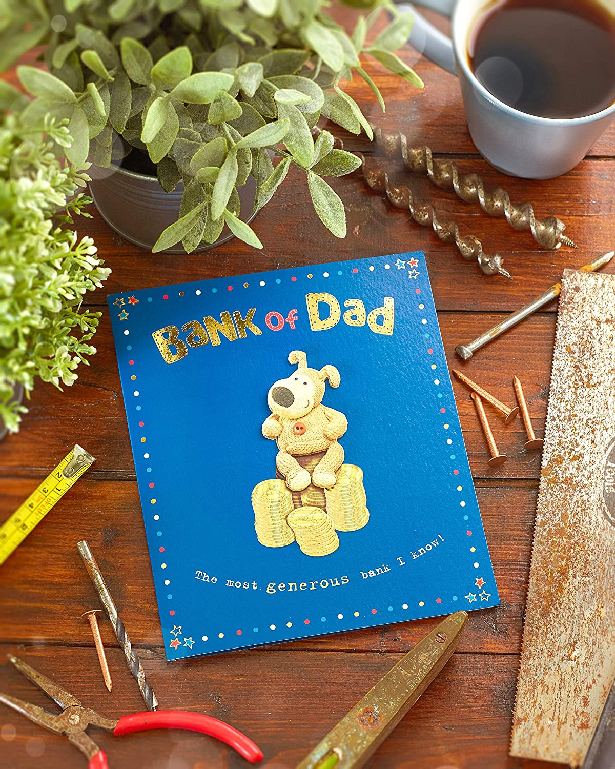 Boofle Bank Of Dad Father's Day Card