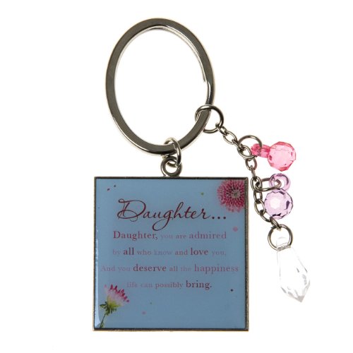 Wishing Well Daughter Words of Endearment Keyring
