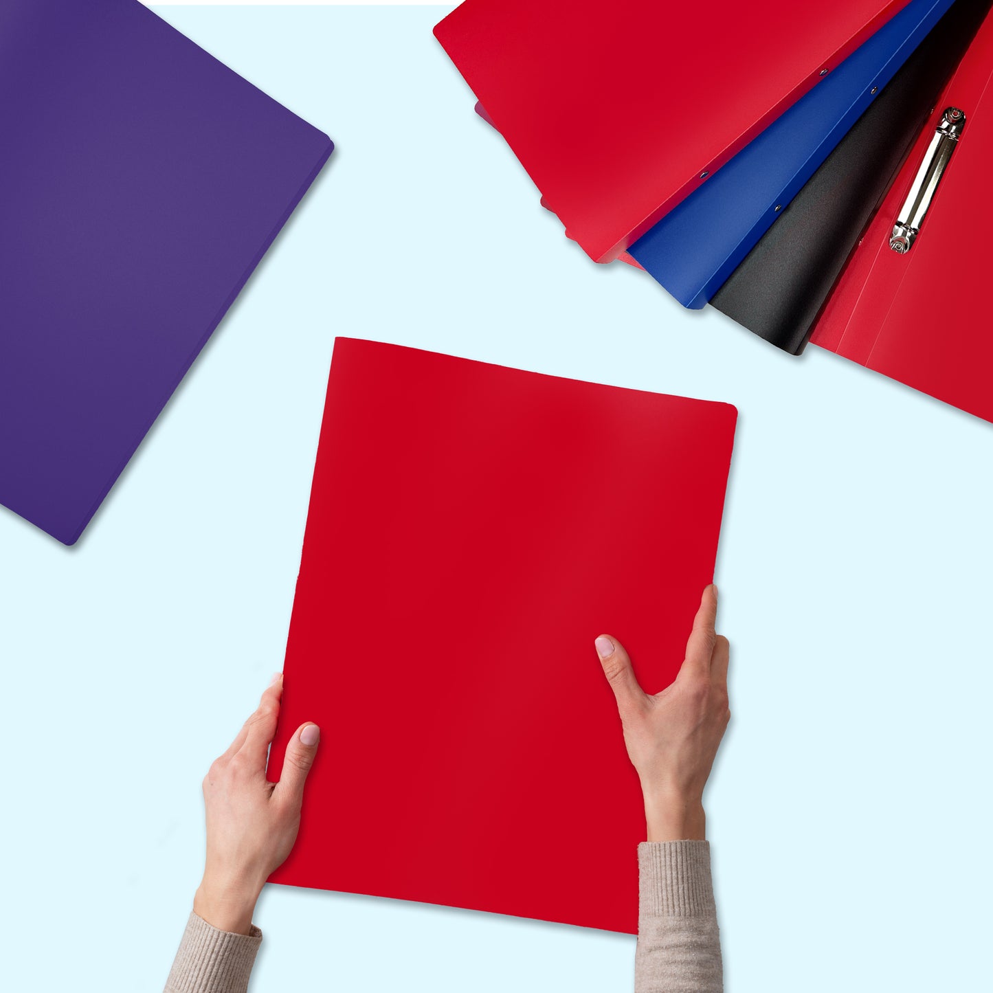 A4 Purple Ring Binder by Janrax