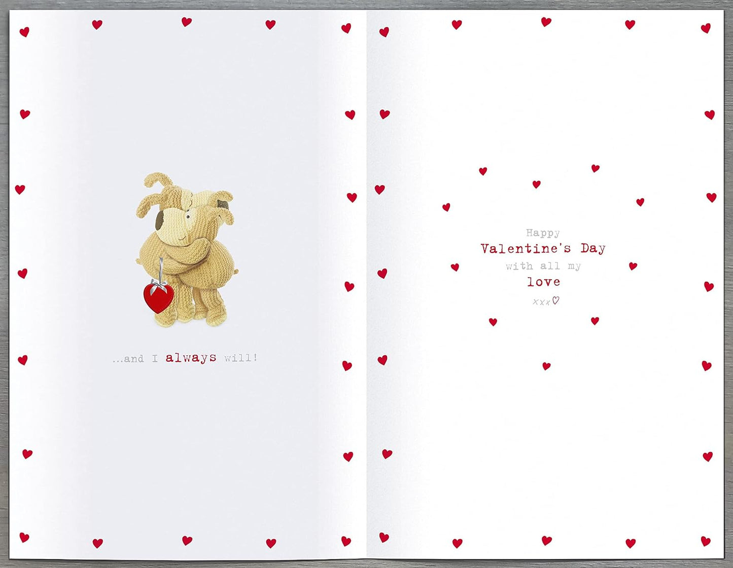 This is The Perfect Time To Tell You...Boofle Valentine's Day Greeting Card