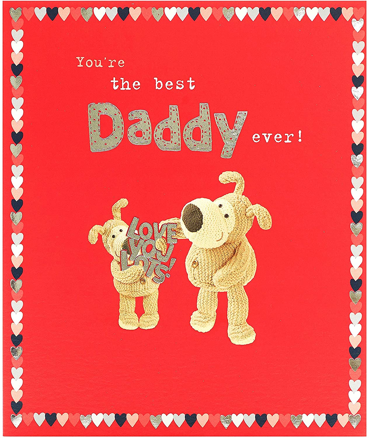Daddy Love Boofle Valentine's Day Card