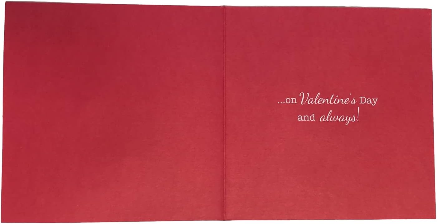 Love You Luxury Rose Hand Finished Valentine's Day Card