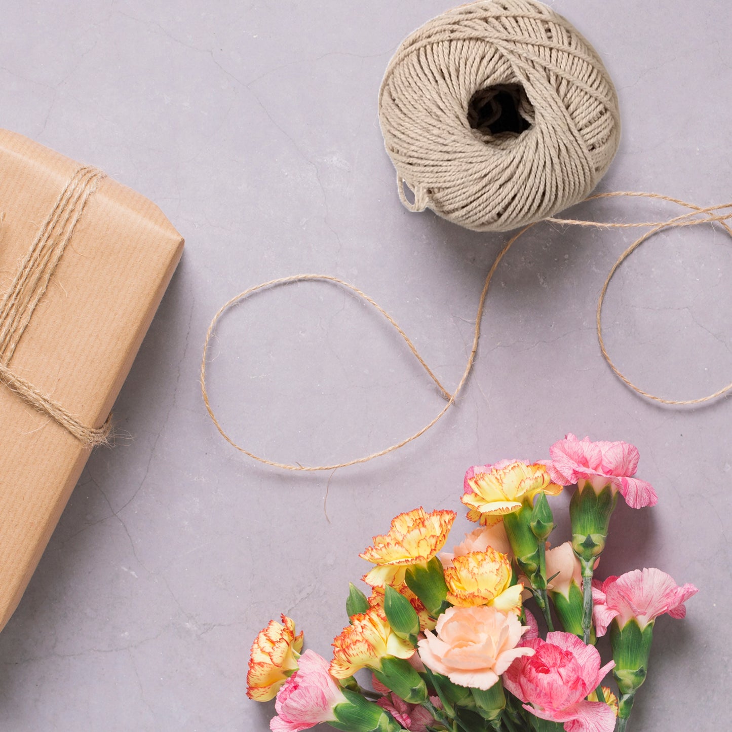 Pack of 36 Cotton Twine Rolls 9 Ply 30g Per Roll for Crafting and Packaging