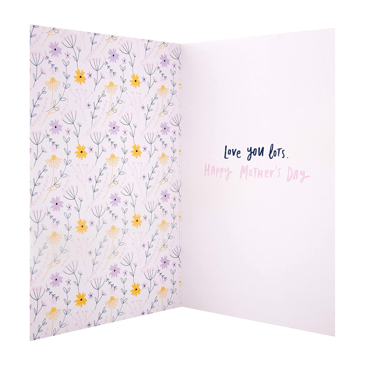 For Nana Hanging Basket Design Mother's Day Card