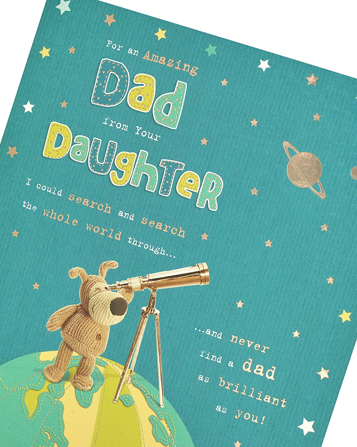 Amazing Boofle Dad from Daughter Birthday Card
