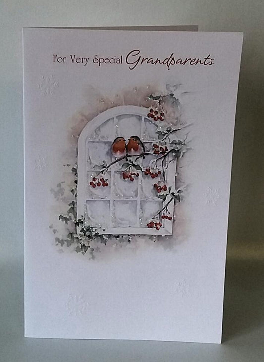 For Very Special Grandparents Christmas Card 