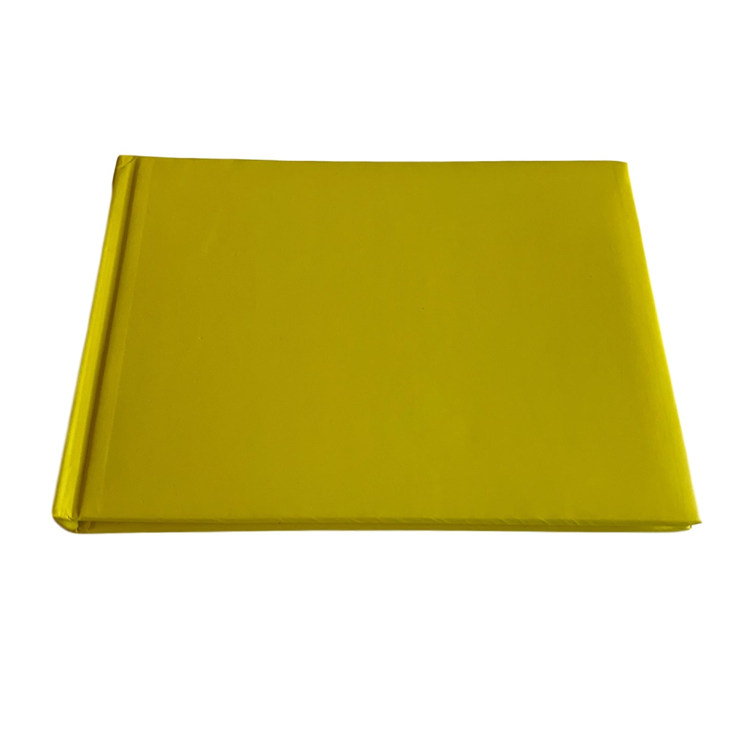 Plain Cover Yellow Autograph Book by Janrax - Signature End of Term School Leavers