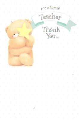 Thank You Teacher, Thank you teacher card