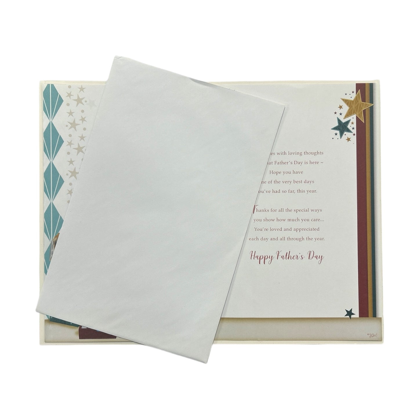 For A Special Father Gift Boxes Design Father's Day Card