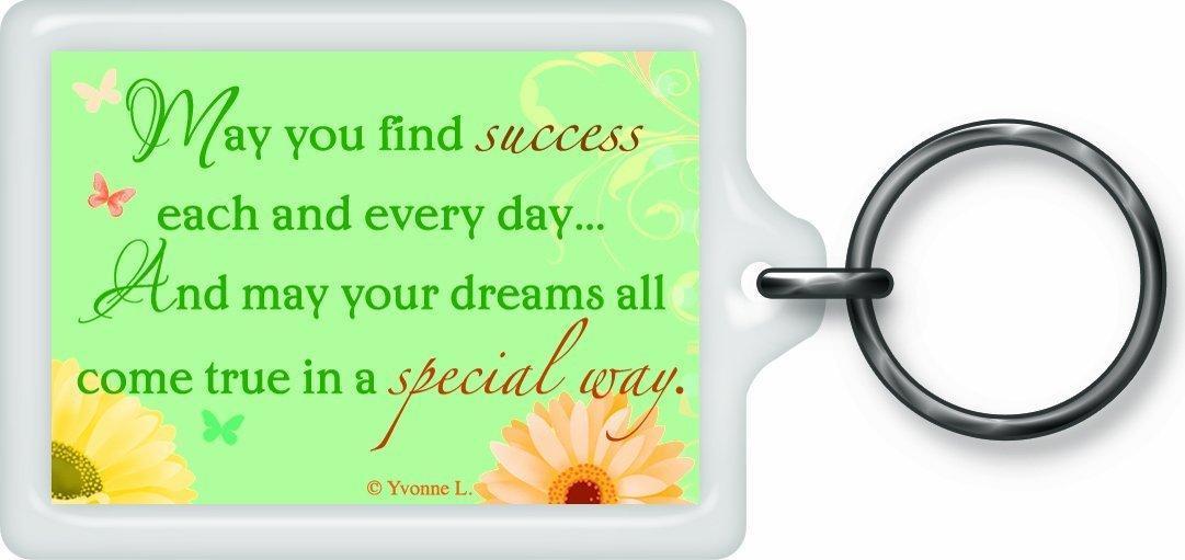 Good Luck Sentimental Keyring - Birthday Christmas Gift