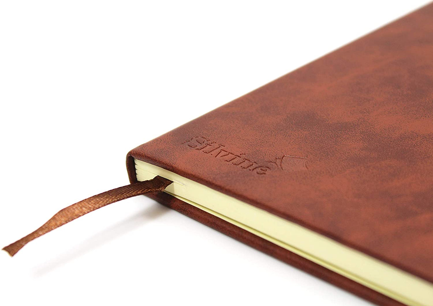 Silvine A4 Ivory Journal Notebook 160 Lined Pages Paper