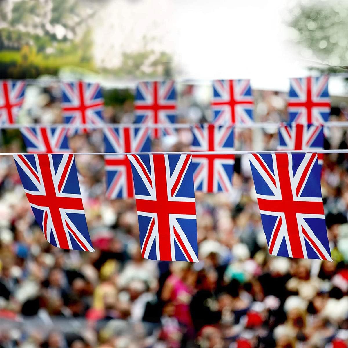 Union Jack Flags Bunting 10 Meter