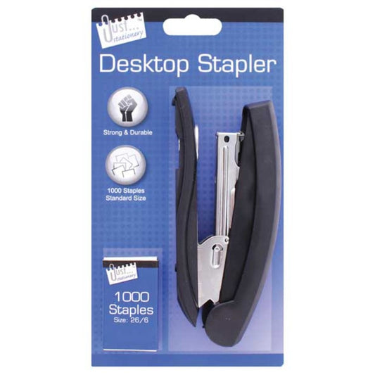 Just Stationery Large Stapler with 1000 Staples
