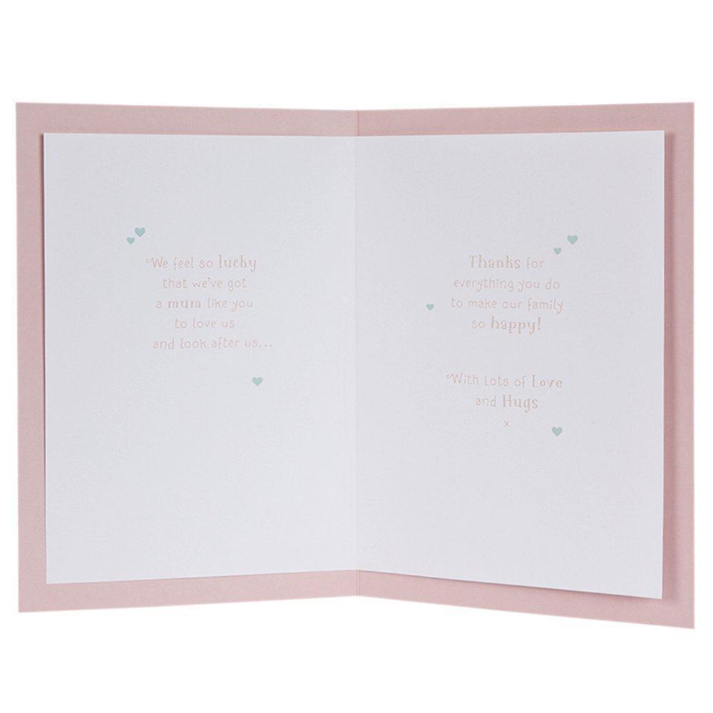 Adorable Forever Friends Mother's Day Card 'Best Mum' Badge