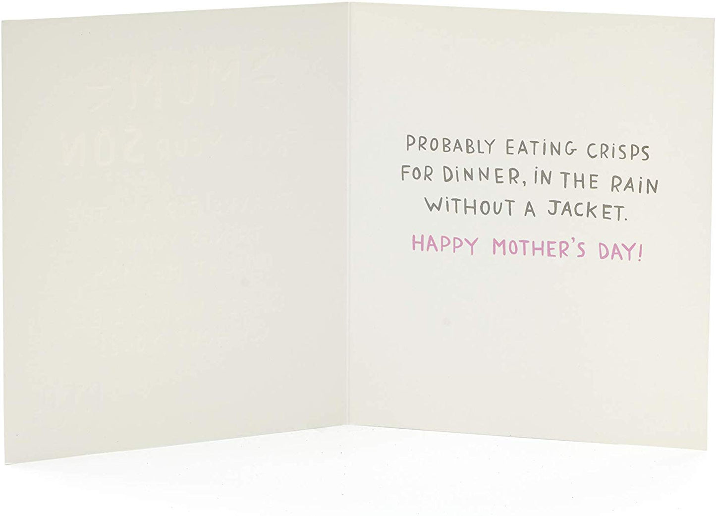 From Son Funny Mother's Day Card