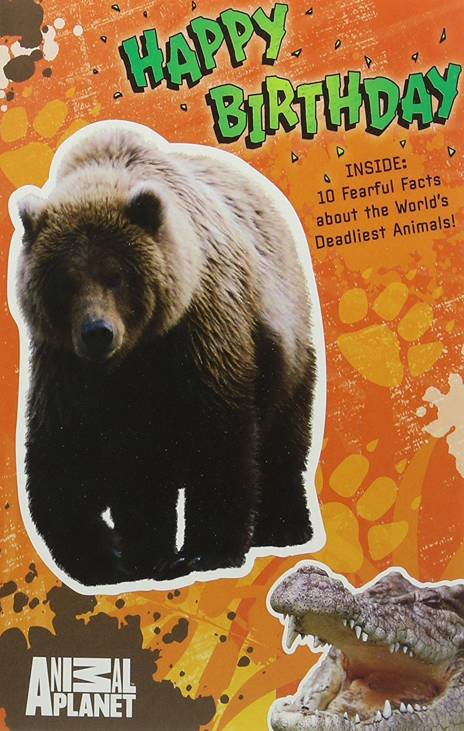 Animal Planet Happy Birthday Card